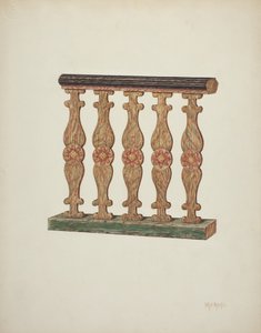 Barandilla del Coro, 1939