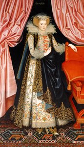Probablemente Elizabeth Cary, de soltera Tanfield, c.1615 (óleo sobre lienzo)