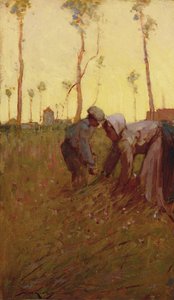 Hay Time (óleo sobre lienzo)