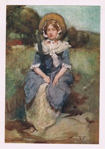 Desprecia cada encanto prestado que el vestido suministra, ahora comparte con el arte el triunfo de sus ojos (litografía en color) de William Lee Hankey