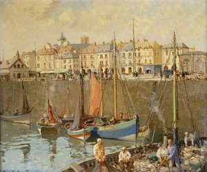 El Quai, Dieppe de William Lee Hankey