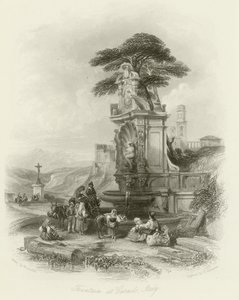 Fuente en Carnelo de William Leighton Leitch