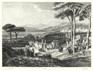 Childe Harold de Lord Byron, Canto IV, Estrofa 174 de William Leighton Leitch