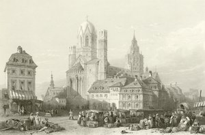 Catedral de Maguncia, Rin de William Leighton Leitch