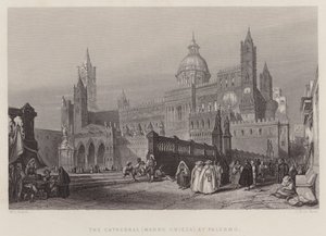 La Catedral (Madre Chiesa) en Palermo de William Leighton Leitch