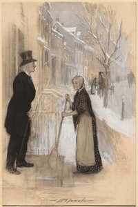 Boceto para ilustrar No Honorablemente Dado de Baja de William Leroy Jacobs