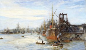 Barry Docks de William Lionel Wyllie
