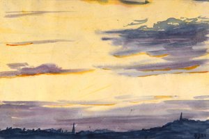 Tarde luminosa de William Lionel Wyllie