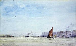 Astillero de Chatham de William Lionel Wyllie