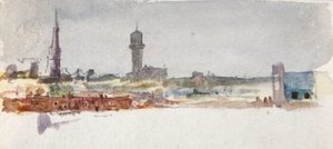 Ciudad costera de William Lionel Wyllie