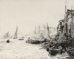 Viejo Limehouse de William Lionel Wyllie