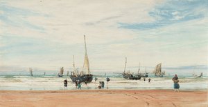 Plano de los astilleros de Portsmouth (Inglaterra) en 1850. Dibujo y acuarela (65,5x79,5 cm), de una recopilación de 1906, por D. Hucker (). de William Lionel Wyllie
