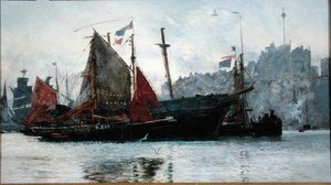 Puerto de Ramsgate de William Lionel Wyllie