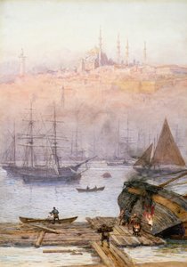 El Cuerno de Oro, 1896 de William Lionel Wyllie