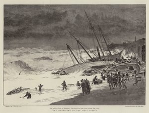 El Huracán en las Indias Occidentales de William Lionel Wyllie