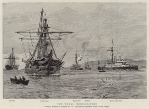 La movilización naval de William Lionel Wyllie