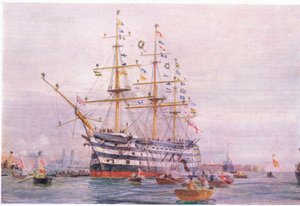 Aniversario de Trafalgar de William Lionel Wyllie