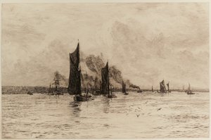 Sobre el último goteo de la inundación de William Lionel Wyllie