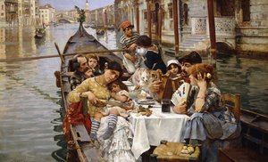 Un veneciano al fresco, 1885