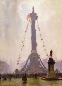 Día de Trafalgar de William Logsdail