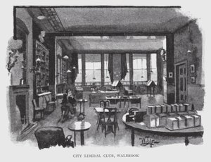 Club Liberal de la Ciudad, Walbrook de William Luker