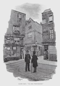 Cloth Fair, "Ye Dick Whittington" de William Luker