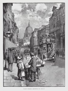 Fleet Street, mostrando St Paul