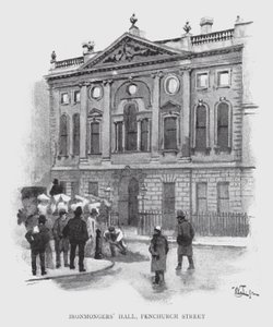 Salón de los Ferreteros, Calle Fenchurch