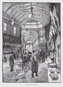 Mercado de Leadenhall de William Luker