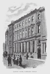 Banco Lloyds, Lombard Street de William Luker