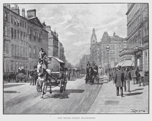 Calle New Bridge, Blackfriars de William Luker