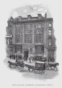 Cámaras de Nueva Zelanda, Calle Leadenhall de William Luker