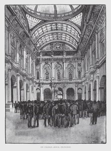 En la Bolsa, Royal Exchange de William Luker
