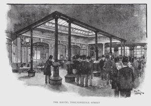 El Báltico, Threadneedle Street de William Luker