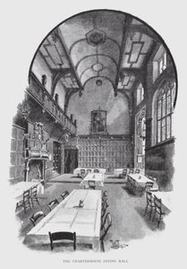 El comedor de Charterhouse de William Luker