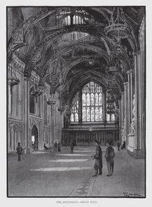 El Guildhall, Gran Salón de William Luker