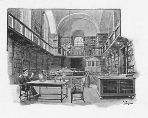 La Biblioteca, Catedral de San Pablo, 1891 de William Luker