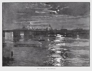 El Támesis en Southwark de William Luker