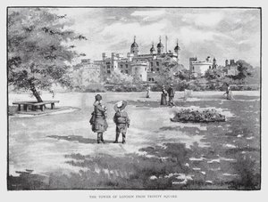 La Torre de Londres desde Trinity Square de William Luker