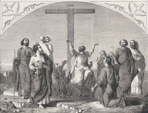 La misión de los apóstoles, de Illustrated London News, octubre 30, 1865 de William Luson Thomas
