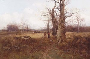 Paisaje de otoño de William Manners