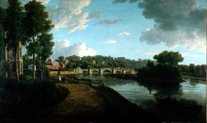 El Támesis en Richmond, Surrey de William Marlow