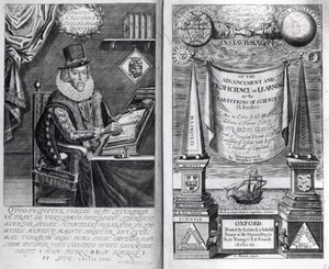 Frontispicio y página de título de 