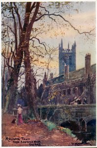 Torre Magdalen desde el Paseo de Addison de William Matthison