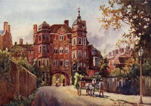 Puerta del Newnham College de William Matthison