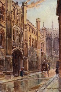La Antigua Puerta de Kings College de William Matthison