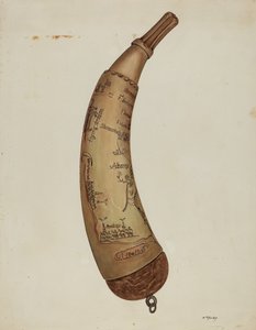 Cuerno de pólvora, c. 1940 de William McAuley