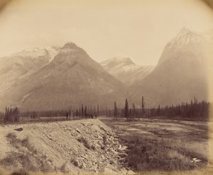 [Ferrocarril y Montañas] de William McFarlane Notman