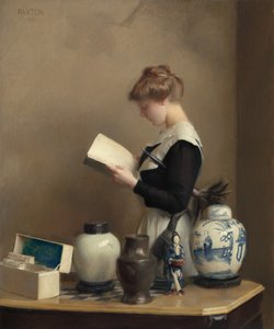 La criada de William McGregor Paxton