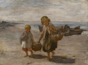 Pescado del bote de William McTaggart